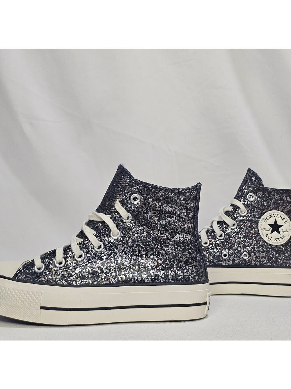 Converse Women CTAS Lift Platform Canvas High Top Sneakers Size 8.5 A09551C NWT